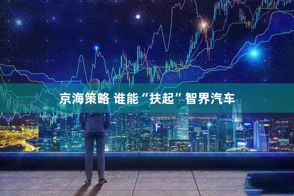 京海策略 谁能“扶起”智界汽车